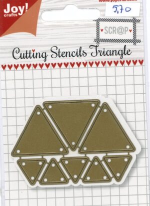 Snijmal - Joy! Crafts - Cutting Stencils Triangle - 6002/1101