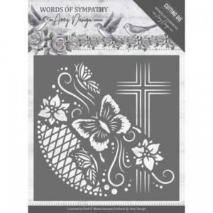 Snijmal - Amy Design - Words Of Sympathy: Cross Frame - ADD10154