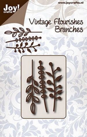 Snijmal - Joy! Crafts - Vintage Flourishes: Branches - 6003/0091