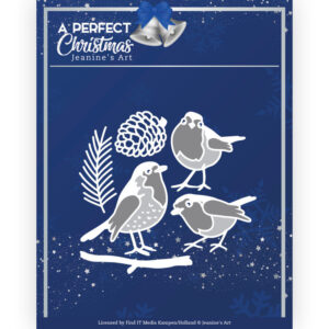 Snijmal - Jeanine's Art - A Perfect Christmas: Christmas Birds - JAD10162