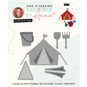 Snijmal - Designed By Anna - Mix & Match Cutting Dies: Tent - DBAD10016