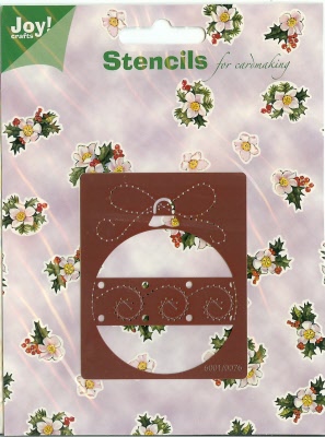 Snijmal - Joy! Crafts - Kerstbal - 6001/0076
