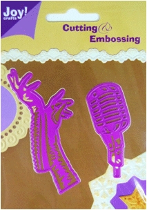 Snijmal - Joy! Crafts - Microfoon & Handschoen - 6002/0092