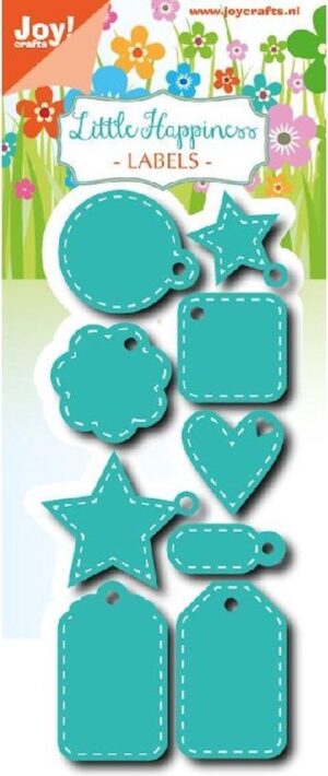Snijmal - Joy! Crafts - Little Happiness: Labels - 6002/1100