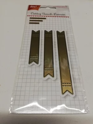 Snijmal - Joy! Crafts - Cutting Stencils Banners - 6002/1467