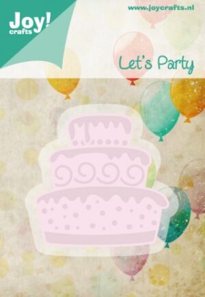 Snijmal - Joy! Crafts - Let's Party: Taart - 6002/0428
