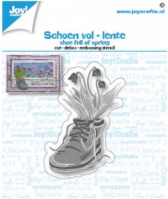 Snijmal - Joy! Crafts - Schoen vol: Lente - 6002/1501