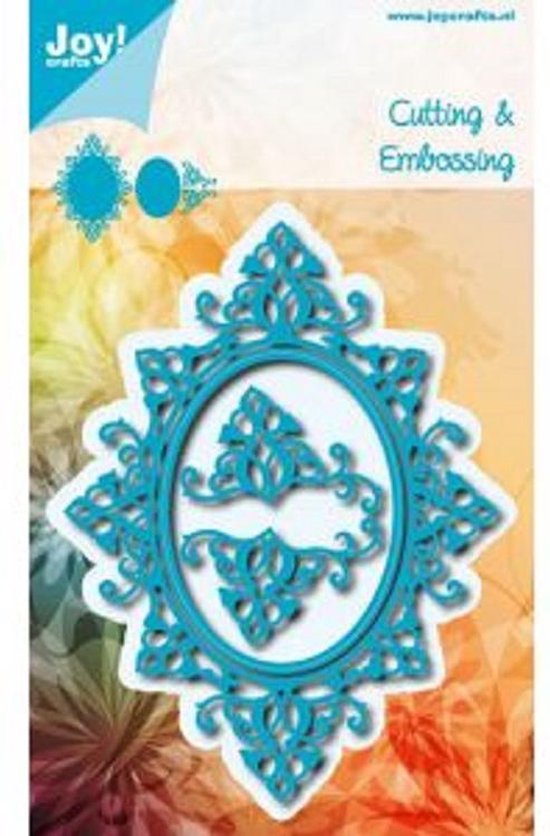 Snijmal - Joy! Crafts - Ovaal Sierlijk - 6002/0639