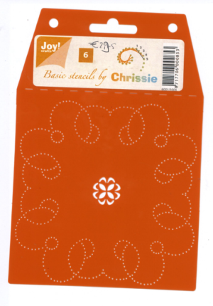 Snijmal - Joy! Crafts - Basic Stencils By Chrissie: 6 - 6001/1606