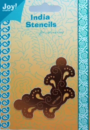 Snijmal - Joy! Crafts - India Stencils: Hoekje - 6001/0066