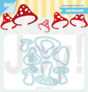Snijmal - Joy! Crafts - Mushrooms - 6002/1397