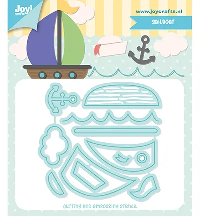 Snijmal - Joy! Crafts - Sailboat - 6002/1414