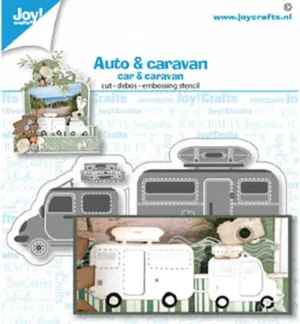Snijmal - Joy! Crafts - Auto & Caravan - 6002/1480