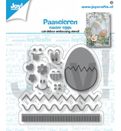 Snijmal - Joy! Crafts - Paaseieren - 6002/1486