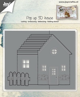 Snijmal - Joy! Crafts - Pop Up 3D House - 6003/2015