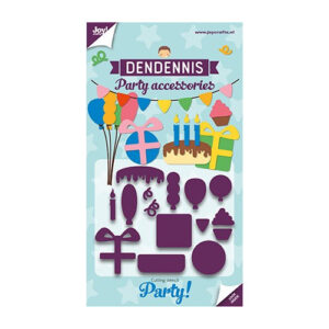 Snijmal - Joy! Crafts - Dendennis: Party Accessories - 6002/3118