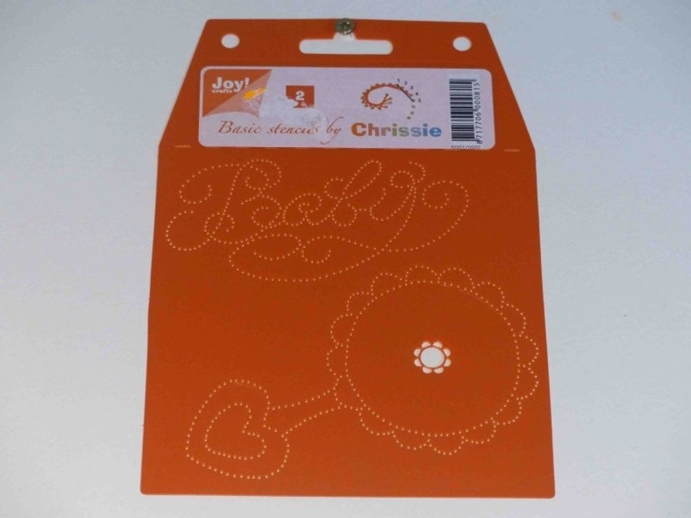 Snijmal - Joy! Crafts - Basic Stencils By Chrissie: 2 - 6001/1602