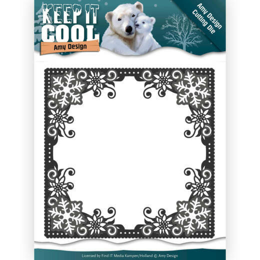 Snijmal - Amy Design - Keep It Cool: Cool Square Frame - ADD10158