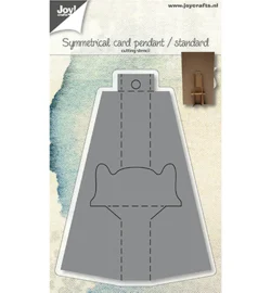 Snijmal - Joy! Crafts - Symmetrical Card Pendant / Standard - 6002/1406