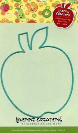 Snijmal - Yvonne Creations - Opkikker: Apple - CCD10018