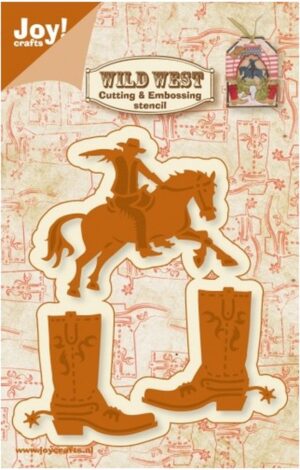 Snijmal - Joy! Crafts - Wild West: Cowboy - 6002/0423