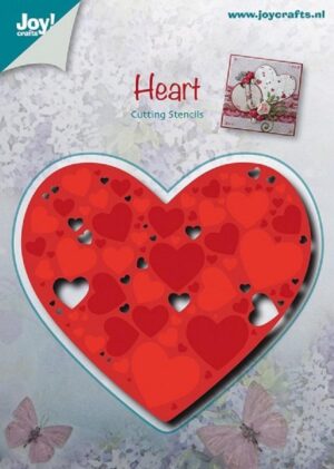Snijmal - Joy! Crafts - Heart - 6002/0481