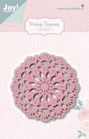 Snijmal - Joy! Crafts - Vintage Teaparty: Doily - 6002/1465
