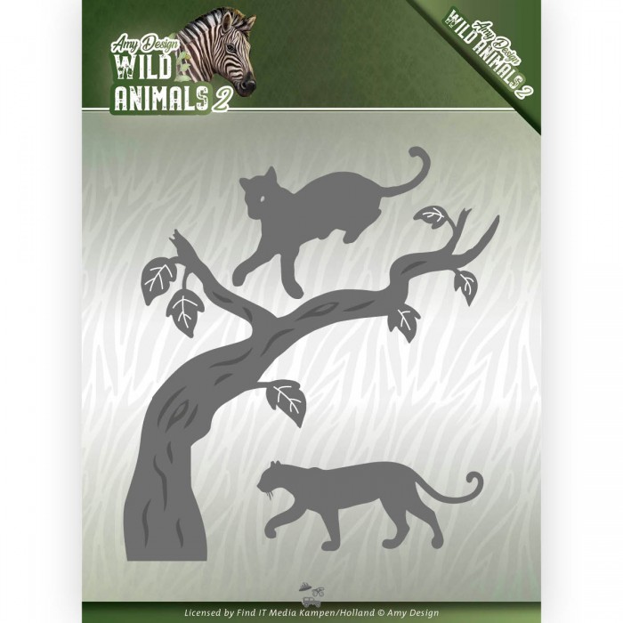 Snijmal - Amy Design - Wild Animals 2: Panther - ADD10175