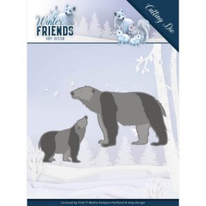 Snijmal - Amy Design - Winter Friends: Polar Bears - ADD10195