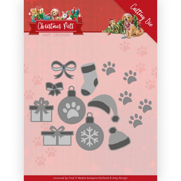 Snijmal - Amy Design - Christmas Pets: Christmas Decorations - ADD10215