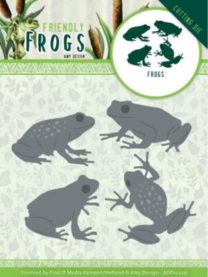 Snijmal - Amy Design - Friendly Frogs: Frogs - ADD10229