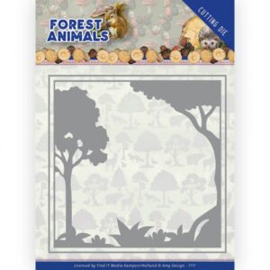 Snijmal - Amy Design - Forest Animals: Forest Frame - ADD10231