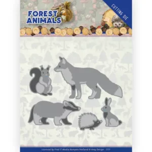 Snijmal - Amy Design - Forest Animals: Forest Animals 1 - ADD10233