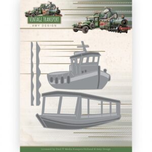 Snijmal - Amy Design - Vintage Transport: Boats - ADD10251