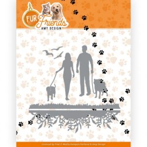 Snijmal - Amy Design - Fur Friends: Walking With The Dog - ADD10283