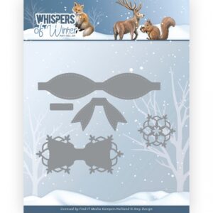 Snijmal - Amy Design - Whispers Of Winter: Winter Bows - ADD10292