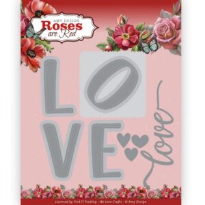 Snijmal - Amy Design - Roses Are Red: Love - ADD10298