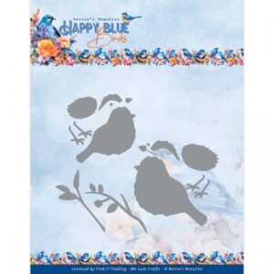 Snijmal - Berrie's Beauties - Happy Blue Birds: Happy Birds - BBD10003