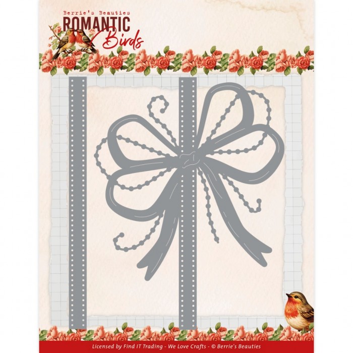 Snijmal - Berrie's Beauties - Romantic Birds - Romantic Bow - BBD10012