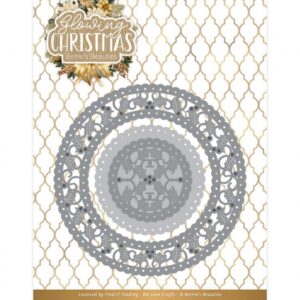 Snijmal - Berrie's Beauties - Glowing Christmas: Glowing Frame Round - BBD10019