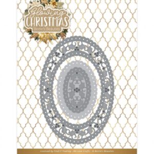 Snijmal - Berrie's Beauties - Glowing Christmas: Glowing Frame Oval - BBD10020