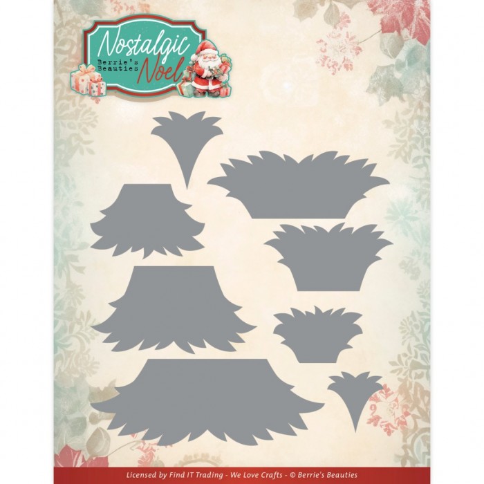 Snijmal - Berrie's Beauties - Nostalgic Noel: Nostalgic Tree - BBD10022