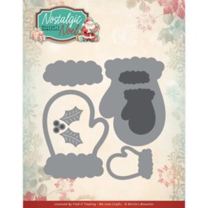 Snijmal - Berrie's Beauties - Nostalgic Noel: Nostalgic Glove - BBD10024