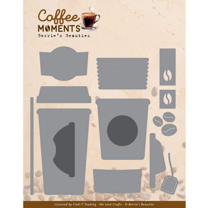 Snijmal - Berrie's Beauties - Coffee Moments: Coffee To Go - BBD10036
