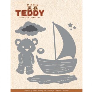 Snijmal - Berrie's Beauties - Teddy: Teddy and the Boat - BBD10043