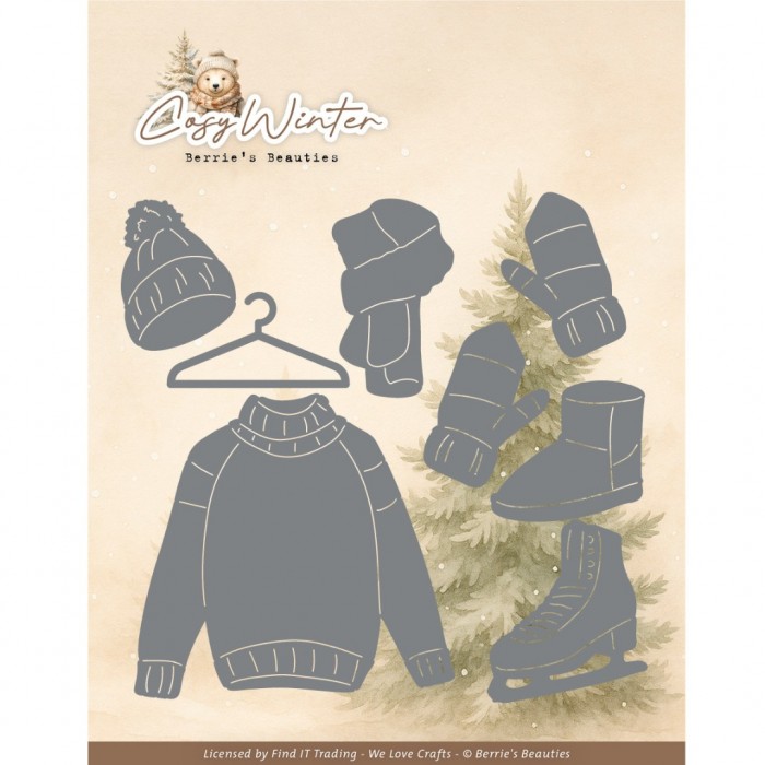 Snijmal - Berrie's Beauties - Cosy Winter - Winter Accessories - BBD10072