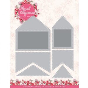 Snijmal - Berrie's Beauties - Floral Elegance: Floral Envelopes - BBD10084