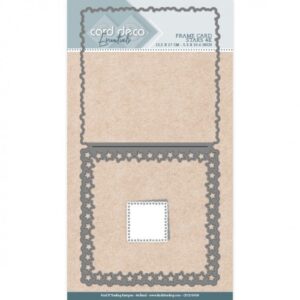 Snijmal - Card Deco Essentials - Frame Card: Stars - CDCD10036