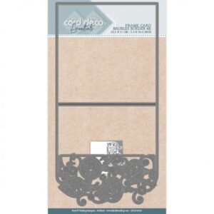 Snijmal - Card Deco Essentials - Frame Card: Baubles Border 4K - CDCD10102