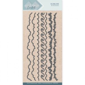 Snijmal - Card Deco Essentials - Slimline Borders - CDECD0058